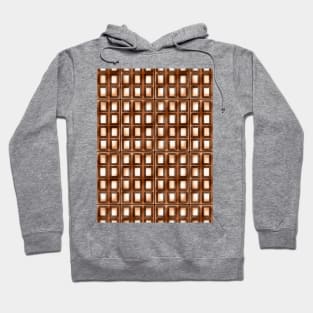 Chocolate Bar Pattern Hoodie